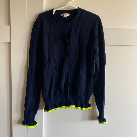 Crewcuts Cardigan with Ruffled Hems - Picture 1 of 4